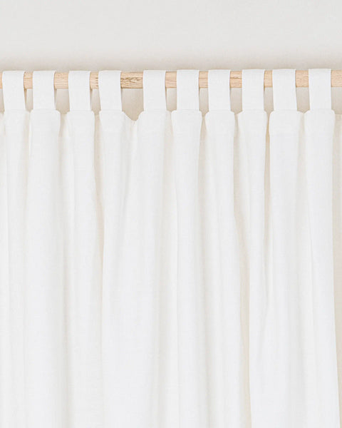 Birch - Tab Top Linen Blend Drapery Set
