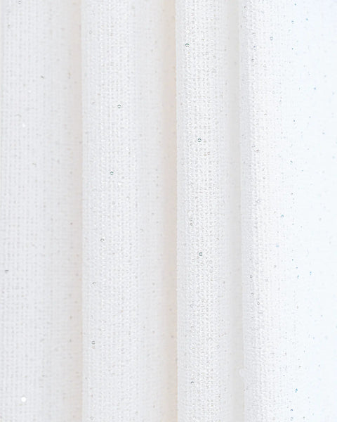 Eden - Grommet Style Sparkle Cotton Blend Sheer Drapery Set