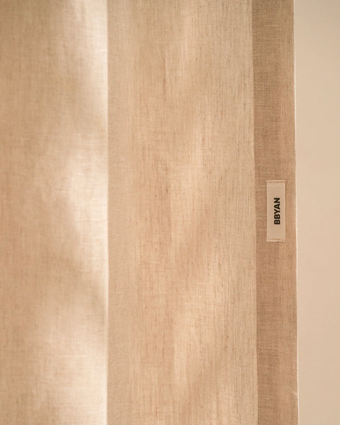 Lush Linen - 100% European Linen Drapery Set