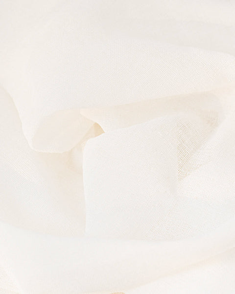 Burlap Grommet Style Sheer Drapery Set