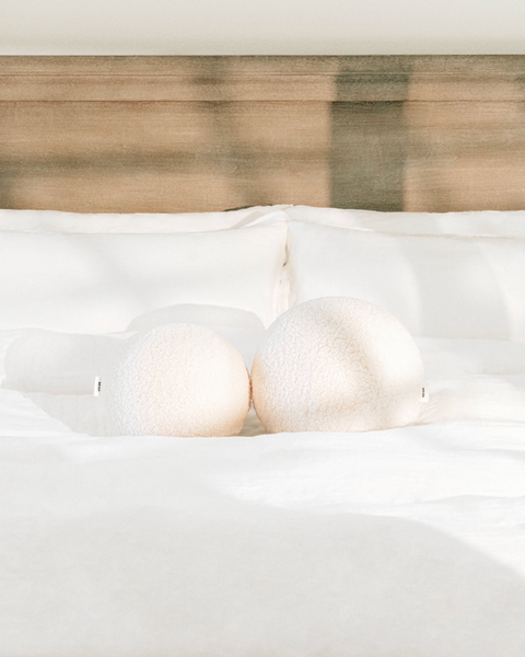 Chloé - Faux Fur Sphere Pillow