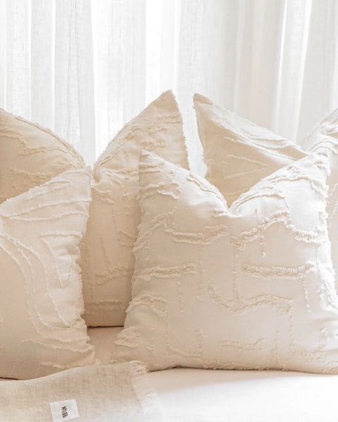The Fairy II - European Linen & Cotton Blend Throw Pillow Cover