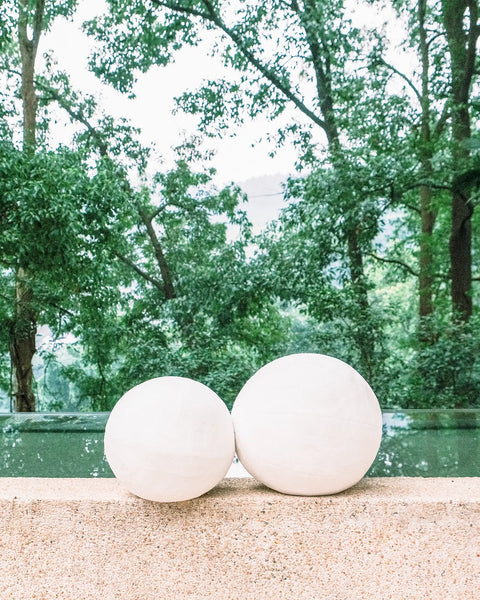 Athena - Faux Fur Sphere Pillow