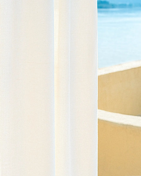 Birch - Tab Top Linen Blend Drapery Set