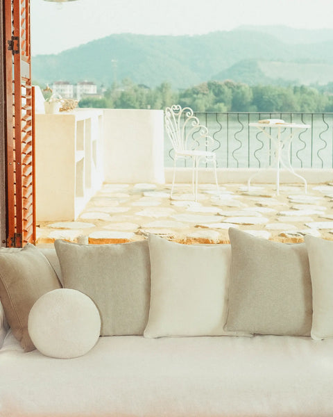 Chloé - Faux Fur Sphere Pillow