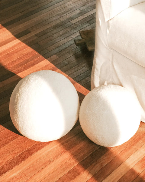Chloé - Faux Fur Sphere Pillow