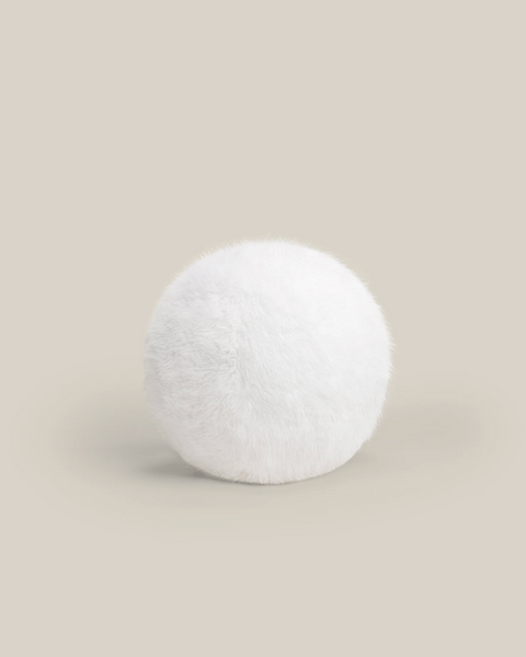 Hera - Faux Fur Sphere Pillow