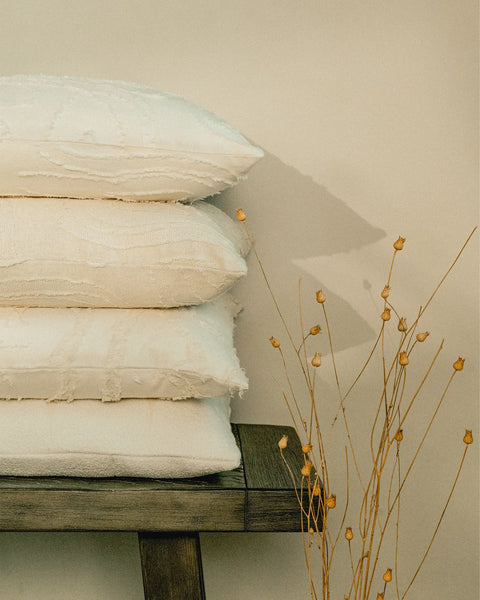 The Fairy II - European Linen & Cotton Blend Throw Pillow Cover