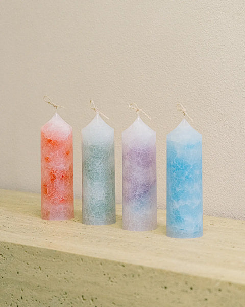 English Garden - Artisan Pillar Candle