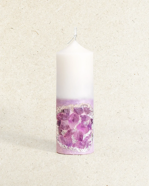 CRYST. Artisan Aromatique Candle — Palm & Beeswax Blend