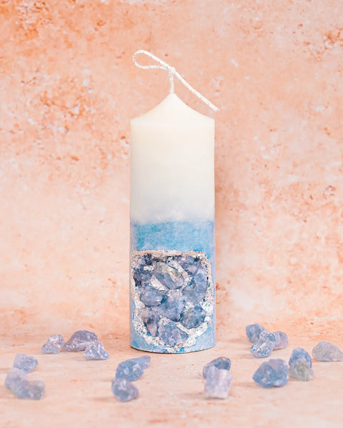 CRYST. Artisan Aromatique Candle — Palm & Beeswax Blend