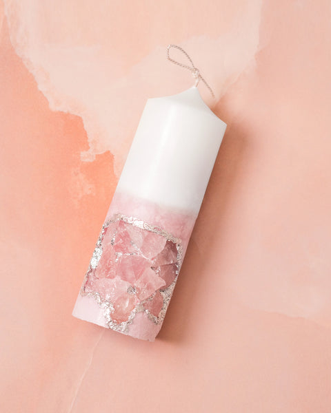 CRYST. Artisan Aromatique Candle — Palm & Beeswax Blend