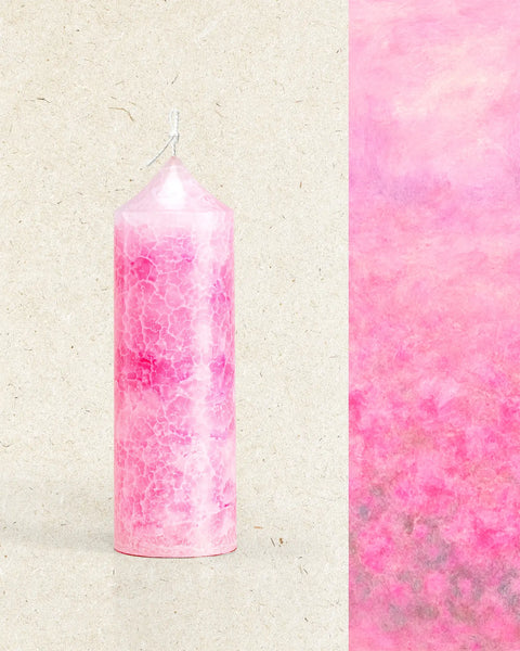 English Garden - Artisan Pillar Candle
