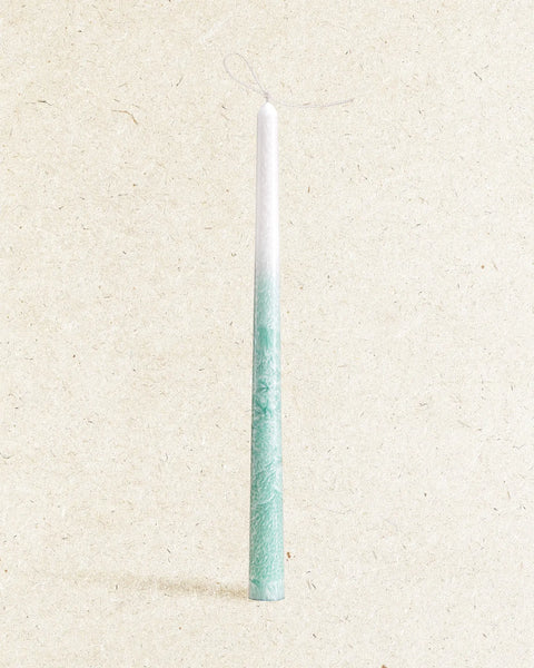 Noir Veil – Feathered Artisan Palm Wax Aromatique Taper Candle